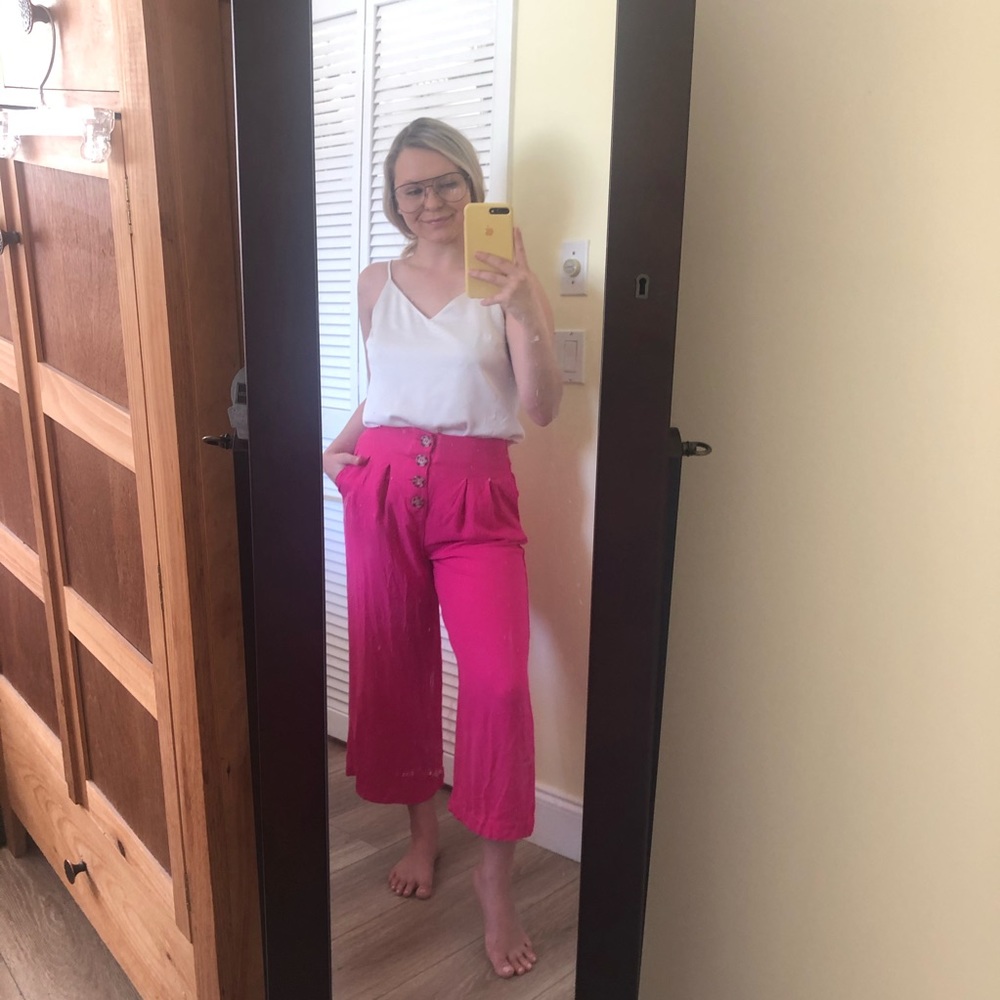 Wide Leg Flowy Pants - Picture 1 of 1